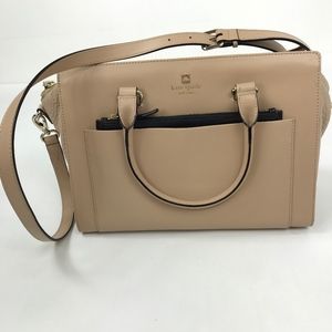 Kate Spade “Adelia” Leather Crossbody Handbag